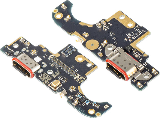 Töltőcsatlakozós Alaplap - Mikrofon Motorola Moto G86, Service Pack 5B28C30464
