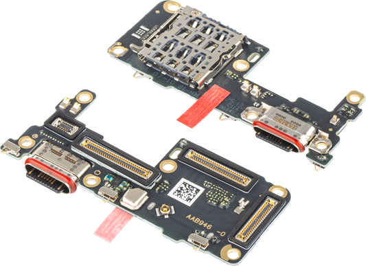 Töltőcsatlakozós Alaplap - Mikrofon - SIM Olvasó Modul Realme GT 7, Service Pack 621022000716