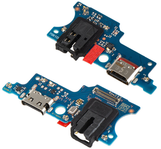 Töltő - Audio - Mikrofon Csatlakozó Alaplap Samsung Galaxy A06 A065, Service Pack GH81-26450A
