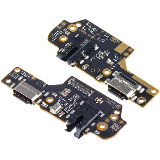 Xiaomi Redmi Note 8 2021 töltő, audio és mikrofon csatlakozóval ellátott alaplap, Service Pack 560001C3J100