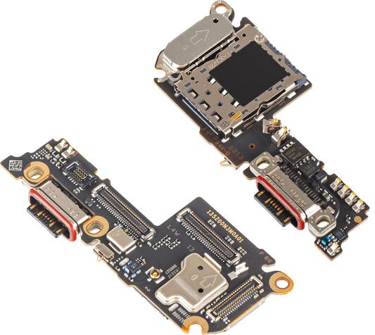 Töltőcsatlakozós Alaplap - Mikrofon - SIM Olvasó Modul Xiaomi 13, Service Pack 56000100M300