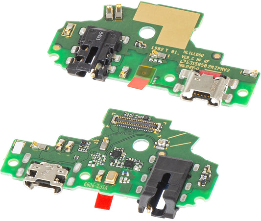 Töltőcsatlakozós - Audio - Mikrofonos alaplap Honor 9 Lite, Swap 02351SYN