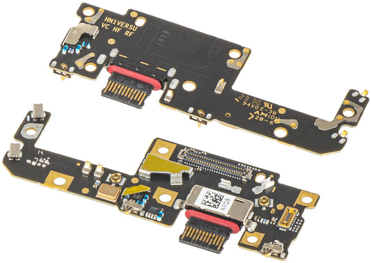 Töltőcsatlakozós Alaplap - Mikrofon Honor Magic V2, Swap