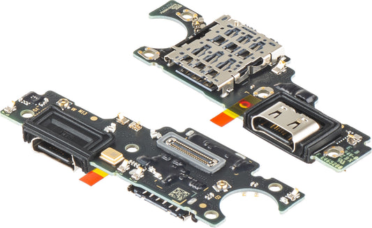 Töltőcsatlakozós Alaplap - Mikrofon - SIM Olvasó Modul Honor 400 Smart 4G, Service Pack 0235AQWU