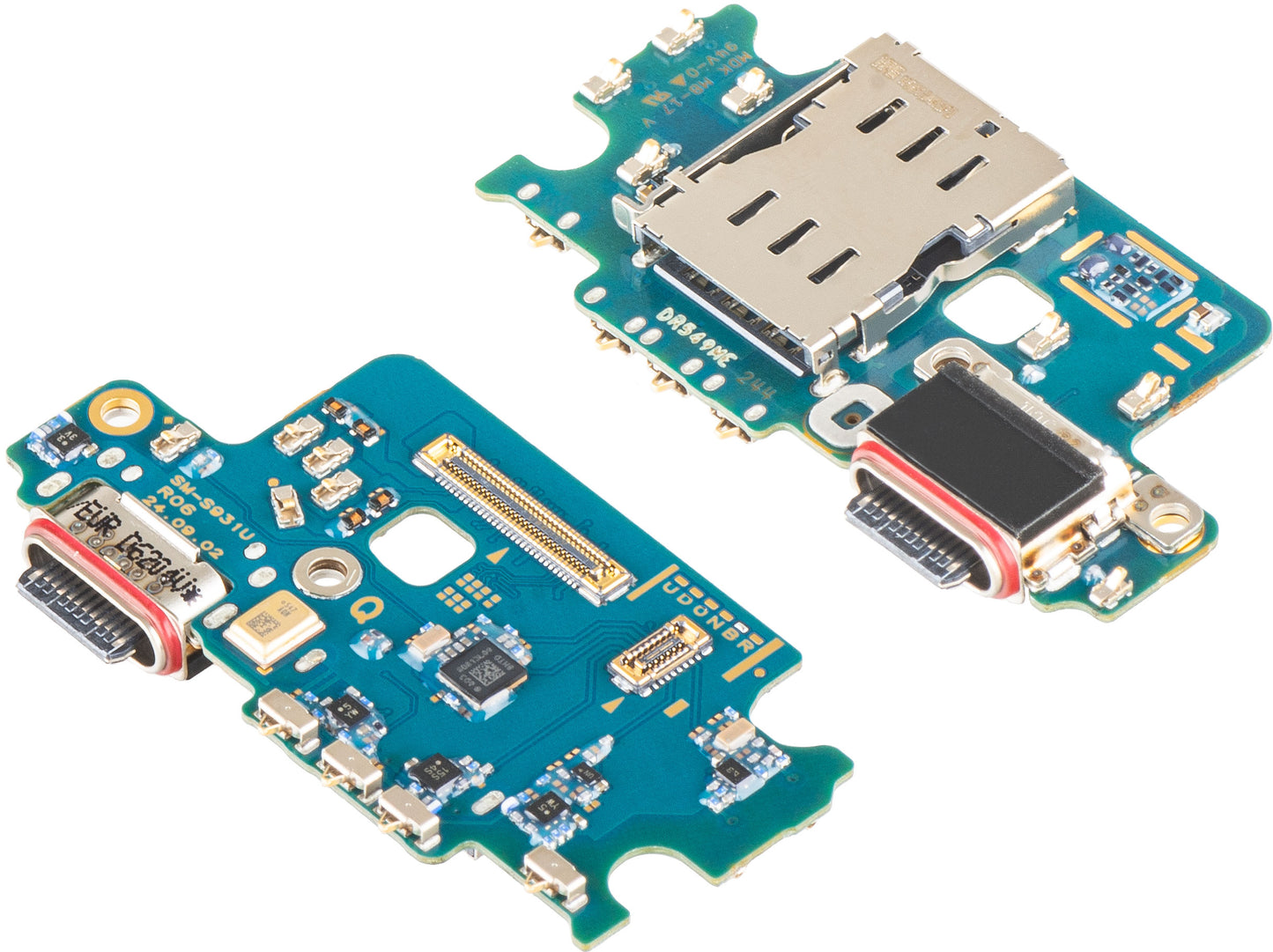 Töltőcsatlakozós Alaplap - Mikrofon - SIM Olvasó Modul Samsung Galaxy S25 S931, Service Pack GH96-18238A