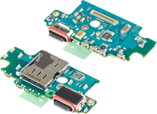 Töltőcsatlakozós Alaplap - Mikrofon - SIM Olvasó Modul Samsung Galaxy S26 Plus S947, Service Pack GH96-21141A