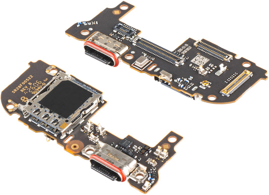 Töltőcsatlakozós Alaplap - Mikrofon - SIM Olvasó Modul Motorola Edge 70 Pro, Service Pack 5B28C32413