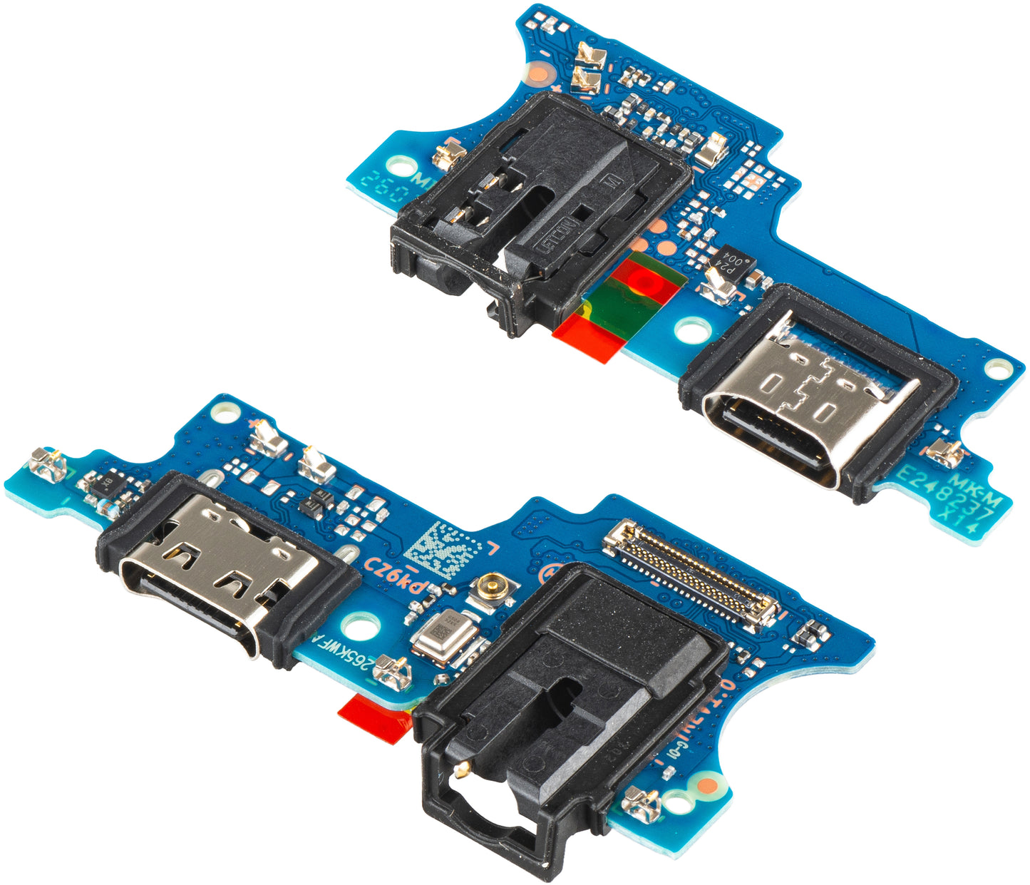 Töltőcsatlakozó - Audio - Mikrofon panel Samsung Galaxy A07 4G A075, Service Pack GH81-28063A