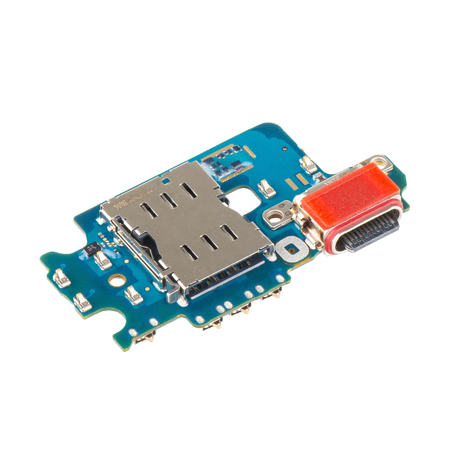 Töltőcsatlakozós Alaplap - Mikrofon - SIM Olvasó Modul Samsung Galaxy S24 S921, Swap GH96-16507A
