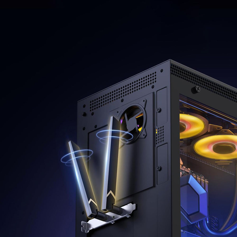 UGREEN BE6500 hálókártya (55204), 1 x PCIe, fekete