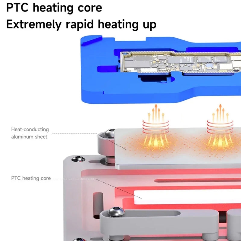 Mechanic PCB fűtőlap Apple iPhone X - 15 sorozathoz