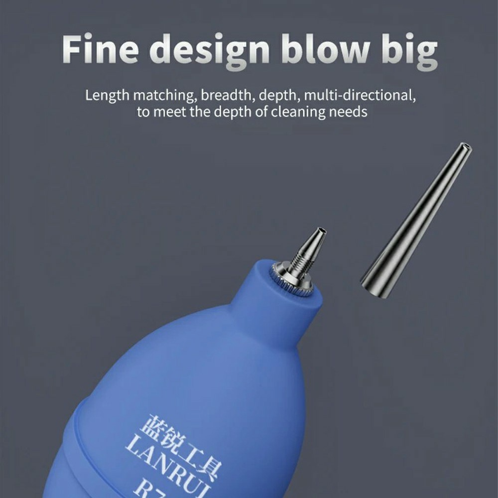 Lanrui R7 Air Blower for cleaning electronic devices, Blue