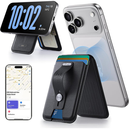 MagSafe pénztárca, ESR, Findy my Wallet, Fekete