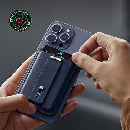 Magsafe Wallet, ESR, Find my Wallet, Navy Blue