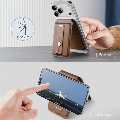 MagSafe pénztárca, ESR, Findy my Wallet 5C, Barna