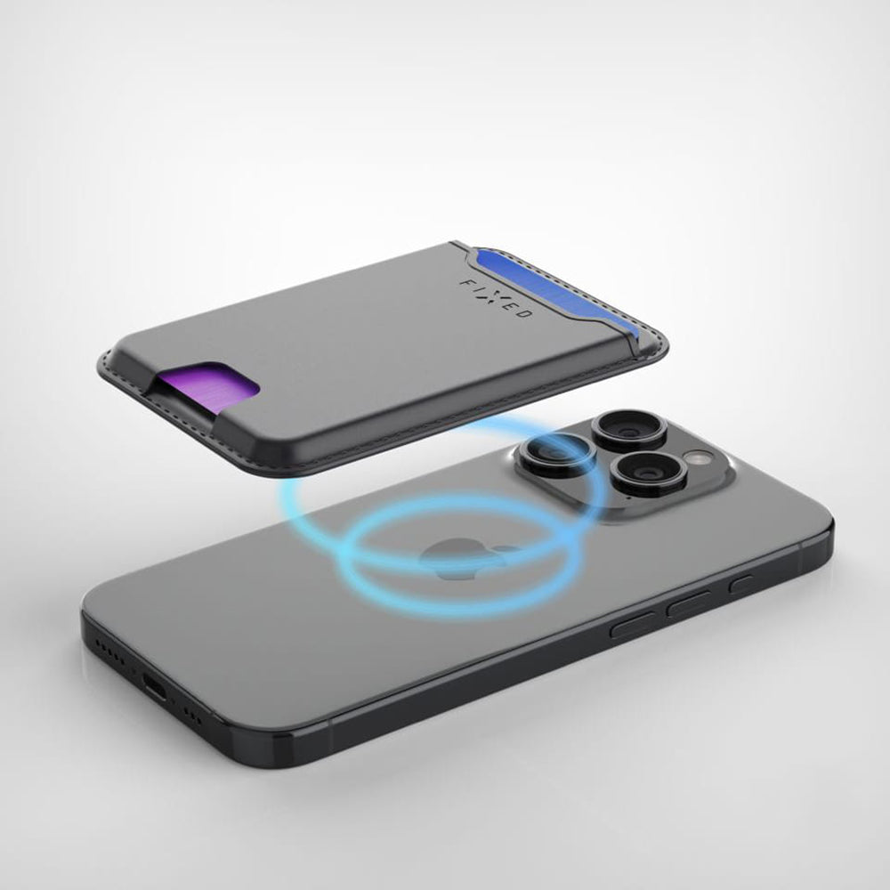 Magsafe pénztárca, Fixed, Mag, Fekete