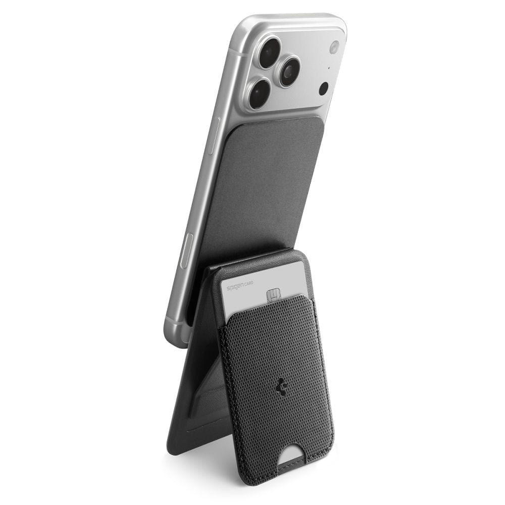 MagSafe pénztárca, Spigen, Slim Fold Tripod S314-3, Fekete