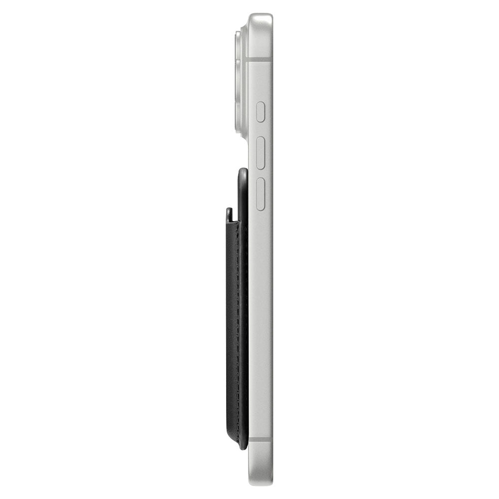 MagSafe pénztárca, Spigen, Valentinus MagFit, Fekete AFA11337