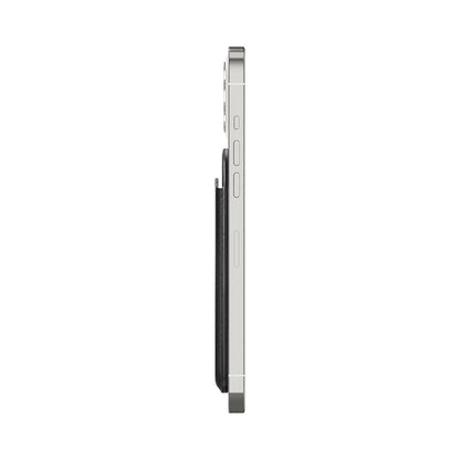 MagSafe pénztárca, Spigen, Valentinus MagFit 2 kártya, Fekete AMP02284