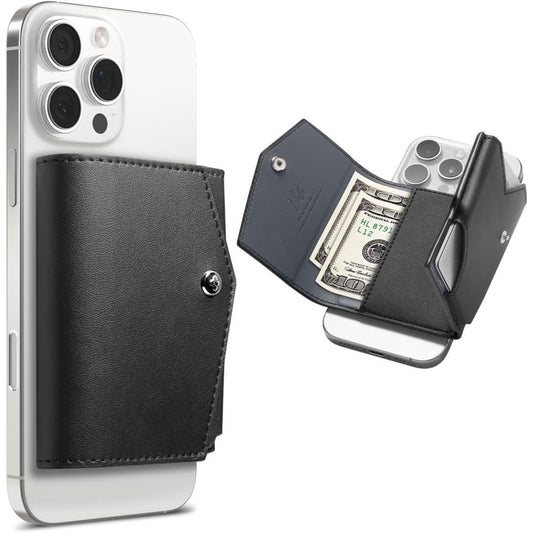 Magsafe pénztárca, Spigen, Valentinus Pro, Fekete