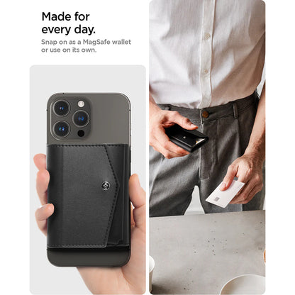 Magsafe pénztárca, Spigen, Valentinus Pro, Fekete