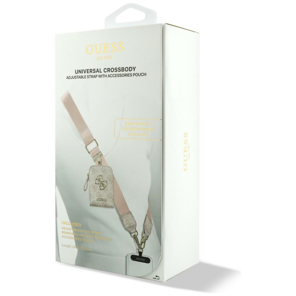 Pénztárca és Telefonzsinór Guess 4G Metal Logo, Rózsaszín