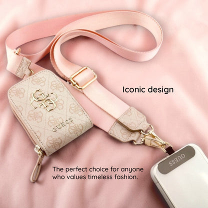 Pénztárca és Telefonzsinór Guess 4G Metal Logo, Rózsaszín