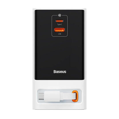 Baseus PowerCombo elosztó, 1 x Schuko, Fehér PSLR000602