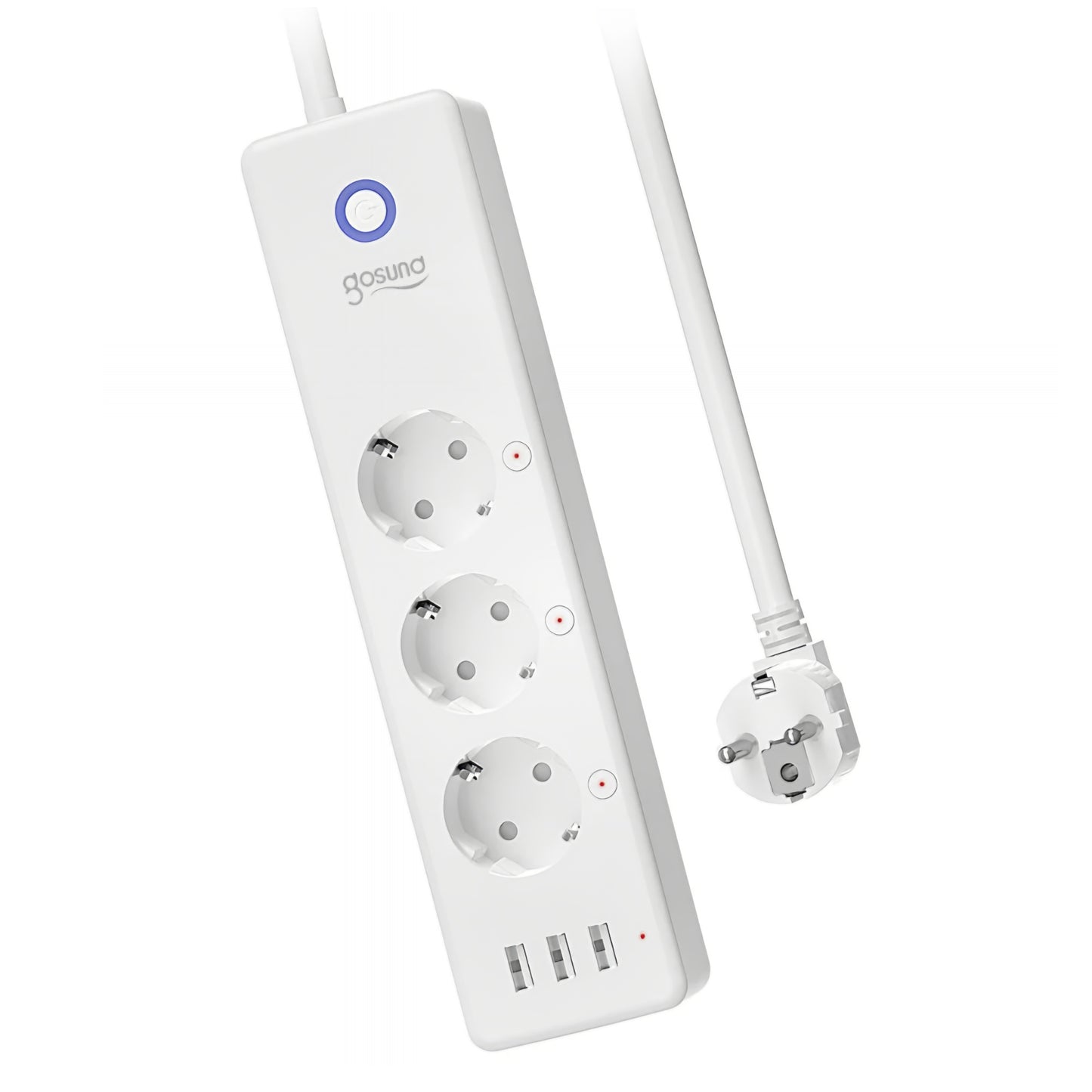 Gosund P1 Plus hosszabbító, Wi-Fi, 3 x Schuko