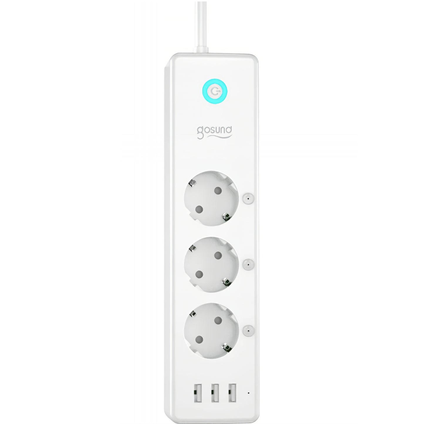 Gosund P1 Plus hosszabbító, Wi-Fi, 3 x Schuko