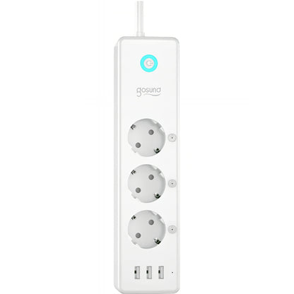 Gosund P1 Plus hosszabbító, Wi-Fi, 3 x Schuko