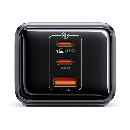 McDodo CH-0620 hosszabbító, 3 x Schuko - 1 x USB-A - 2 x USB-C, Fekete