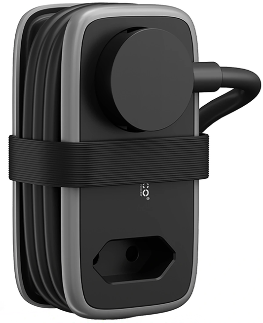Orico APP hosszabbító, 2 x Schuko - 2 x USB-A - 1 x USB-C, Fekete Szürke