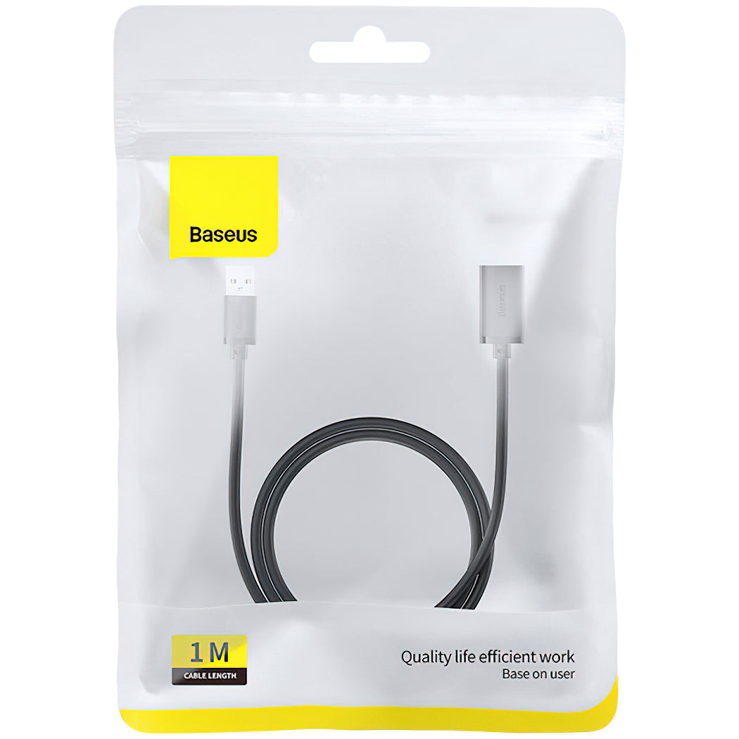 USB 3.0 hosszabbító Baseus AirJoy Series, 1m, Fekete B00631103111-00