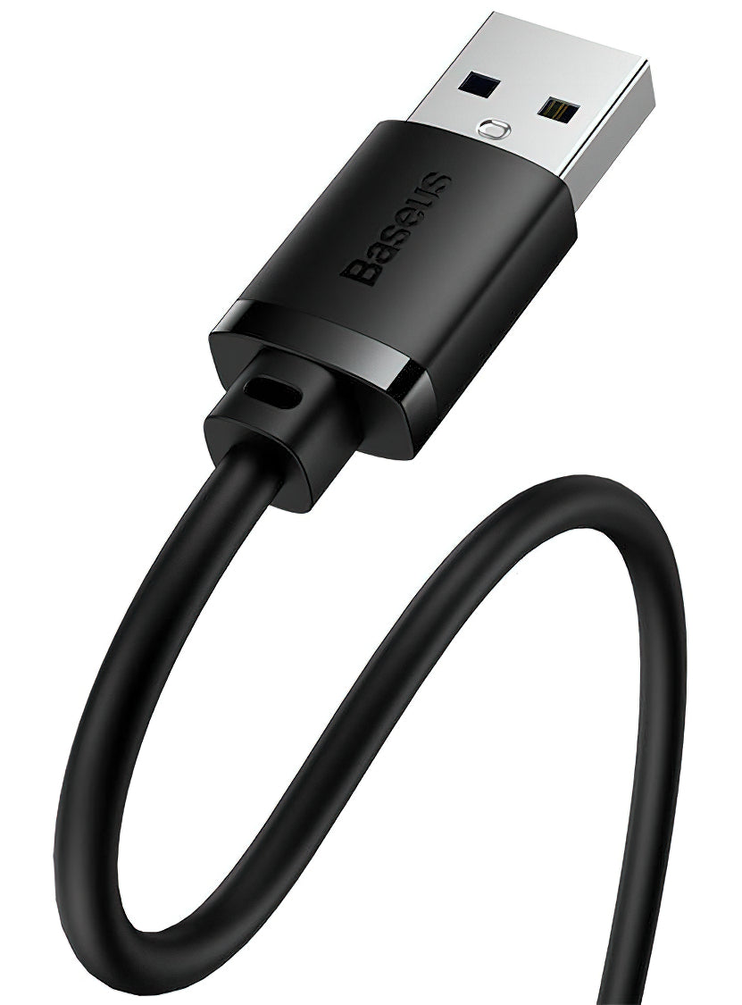 USB 3.0 hosszabbító Baseus AirJoy Series, 1,5m, Fekete B00631103111-02