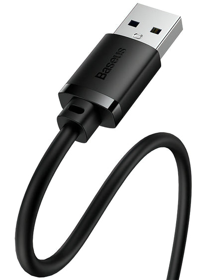 USB 3.0 hosszabbító Baseus AirJoy Series, 1,5m, Fekete B00631103111-02