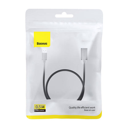 USB 3.0 hosszabbító Baseus AirJoy Series, 0.5m, Fekete B00631103111-01