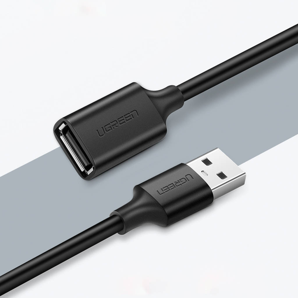 UGREEN US103 USB hosszabbító, 3m, fekete