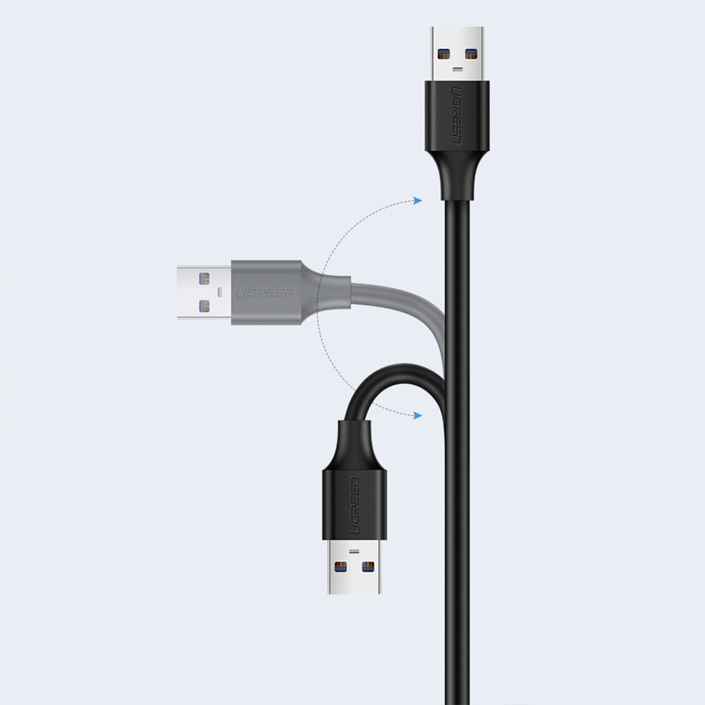 UGREEN US103 USB hosszabbító, 3m, fekete