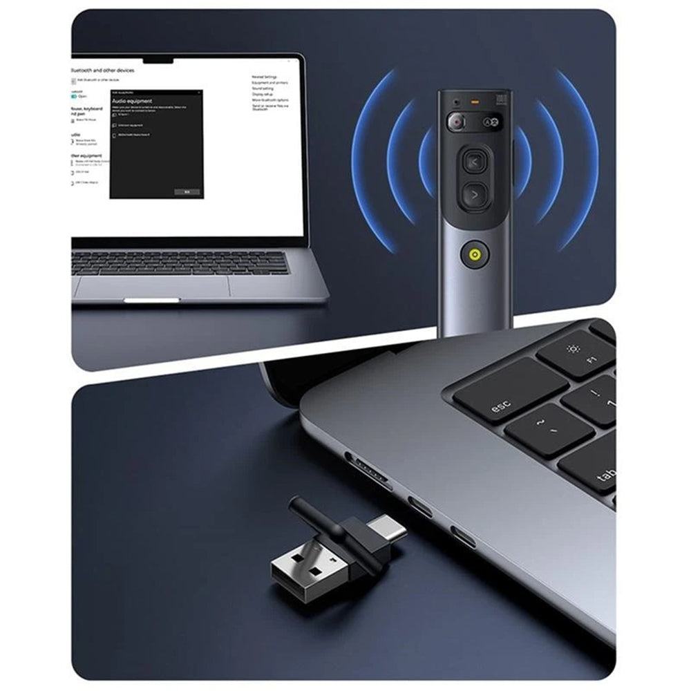 Presenter Wireless Baseus Orange Dot, Szürke B00231700811-00