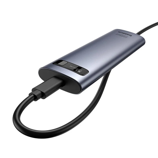 Baseus FlyJoy Series állvány SSD SATA M.2 NVMe-hez, Szürke B00760600811-02