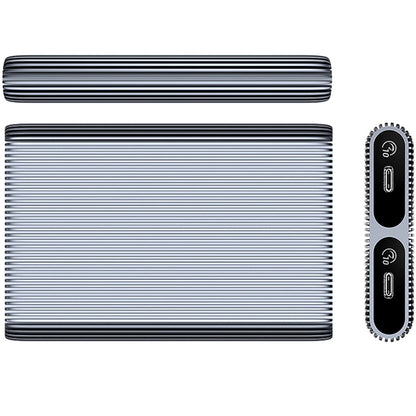 Orico AM2C3-2N Dual Disk rack M.2 NVMe SSD-khez, szürke