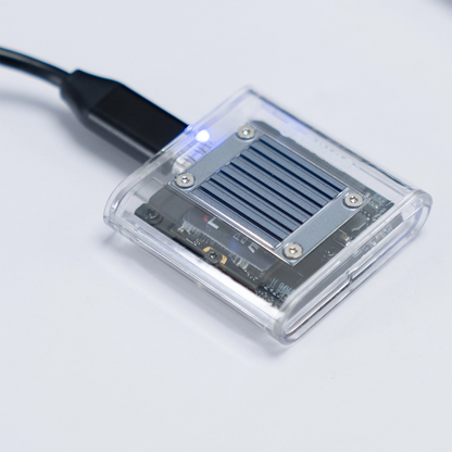 Orico TC20-M2-10G rack SSD M.2 NVMe 2230-hoz, átlátszó
