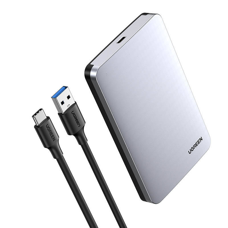 UGREEN CM300 állvány HDD / SSD SATA 2.5inch, USB 3.1, Szürke