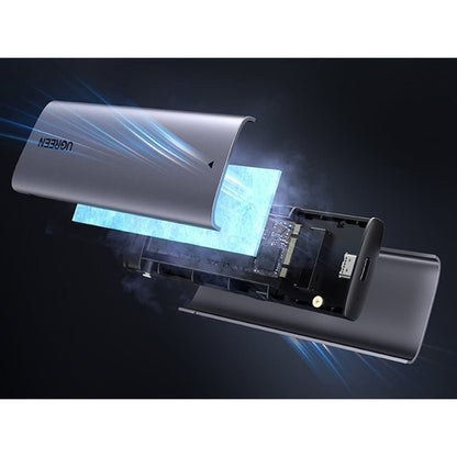 UGREEN CM767 (15813) tartó SSD M.2 NVMe / NGFF-hez, Szürke