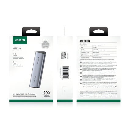 UGREEN CM767 (55150) állvány M.2 NVMe SSD-hez, Szürke