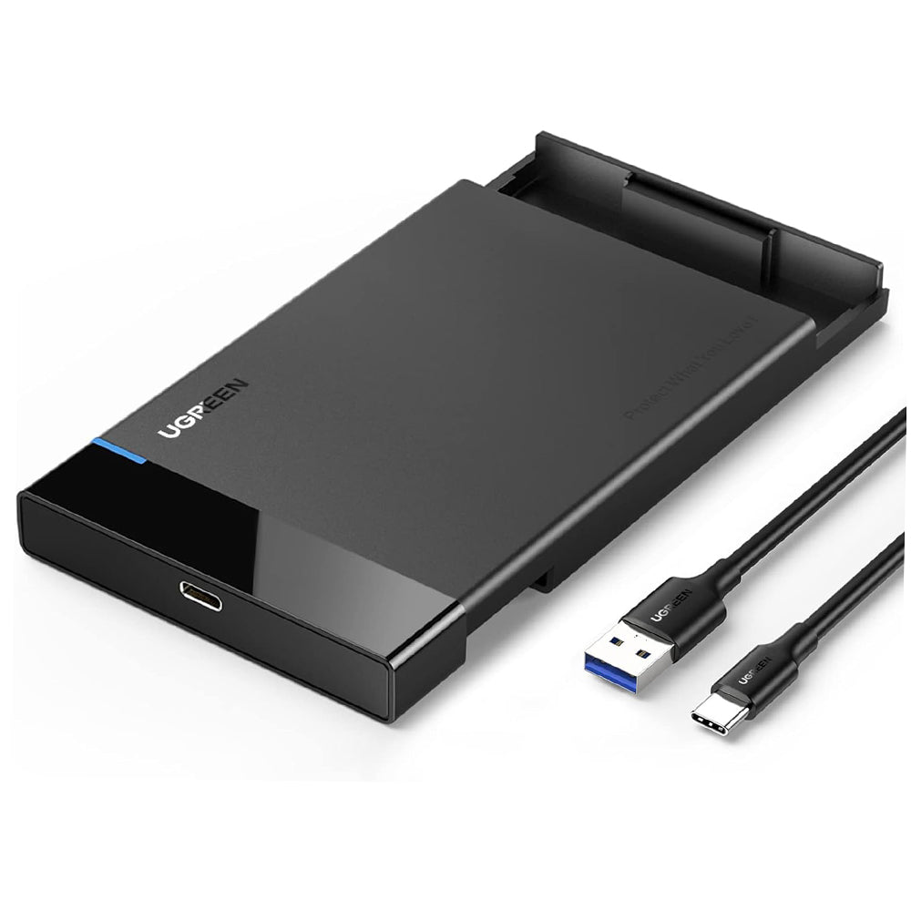 UGREEN US221 (50743) állvány HDD / SSD SATA 2.5inch, USB-C, Fekete