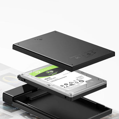 UGREEN US221 (50743) állvány HDD / SSD SATA 2.5inch, USB-C, Fekete