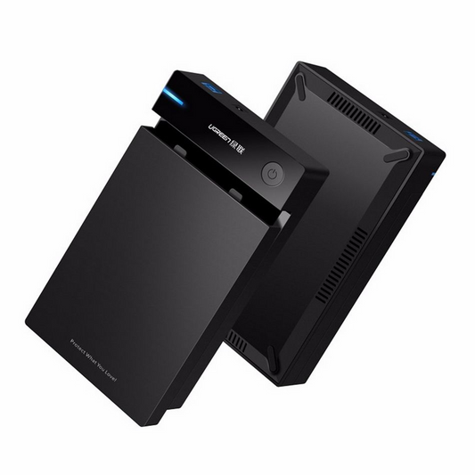 UGREEN US222 rack HDD / SSD SATA 2,5 hüvelykes, fekete