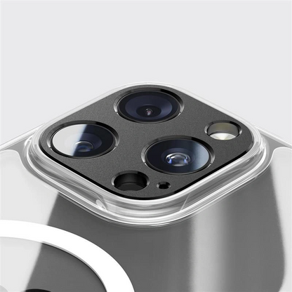 Tech-Protect Camalloy Fit+ hátsó kamera védőkeret Apple iPhone 17 Pro Max-hez, Alumínium, Tengerészkék